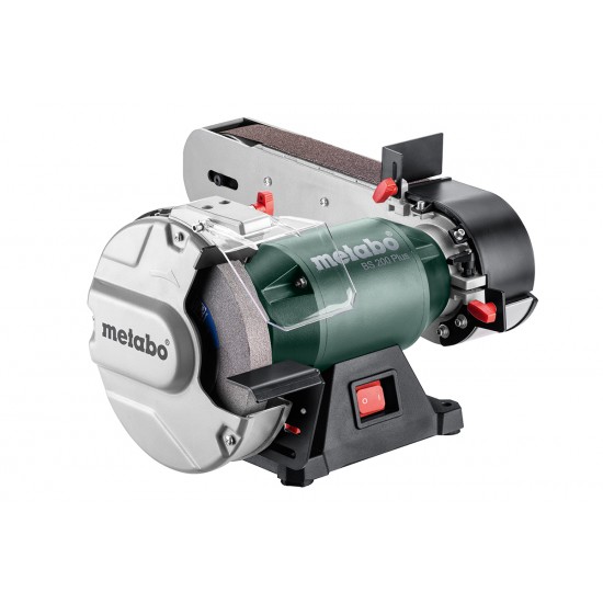 Metabo 600 Watt Ταινιολειαντήρας και Τροχός Λείανσης Combo BS 200 Plus 