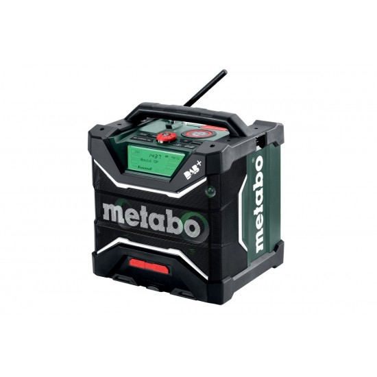 Metabo 18 Volt Εργοταξιακό Ραδιόφωνο Μπαταρίας RC 12-18 32W BT DAB+ με λειτουργία φόρτισης μπαταρίας