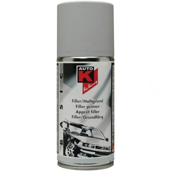 Kwasny Group AutoK 033001 SPRAY ΓΕΜΙΣΤΙΚΟ & ΑΣΤΑΡΙ , ΓΚΡΙ - 150ML Σπρέι Βαφές