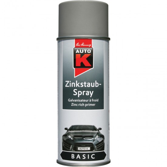 Kwasny Group AutoK 233054 SPRAY ΑΣΤΑΡΙ ZINC , ΓΚΡΙ - 400ML Σπρέι Βαφές