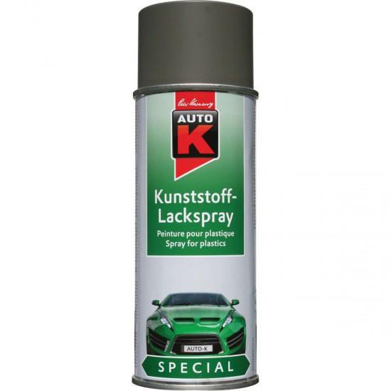 Kwasny Group AutoK 233095 SPRAY ΒΑΦΗΣ ΠΛΑΣΤΙΚΩΝ ΕΠΙΦΑΝΕΙΩΝ , ΓΚΡΙ - 400ML Σπρέι Βαφές