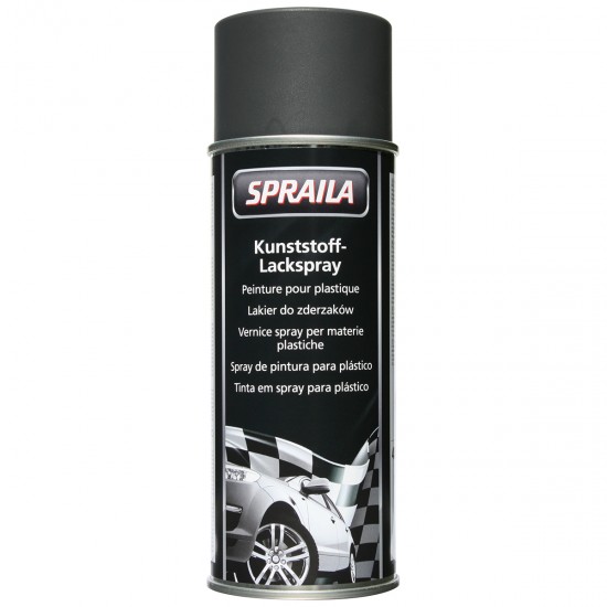 Kwasny Group Spraila 300096 SPRAY ΒΑΦΗΣ ΠΛΑΣΤΙΚΩΝ ΕΠΙΦΑΝΕΙΩΝ , ΑΝΘΡΑΚΙ - 400ML Σπρέι Βαφές