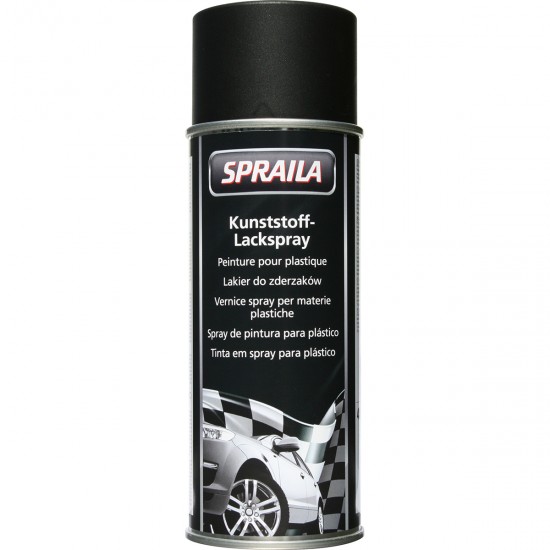 Kwasny Group Spraila 300097 SPRAY ΒΑΦΗΣ ΠΛΑΣΤΙΚΩΝ ΕΠΙΦΑΝΕΙΩΝ ,ΕΛΑΦΡΥ ΜΑΥΡΟ - 400 ML Σπρέι Βαφές