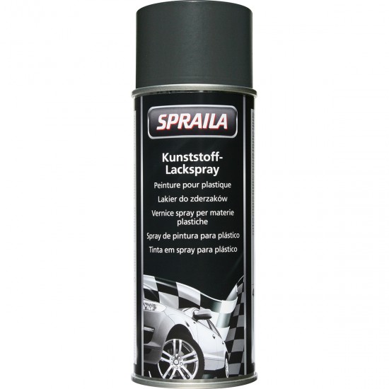 Kwasny Group Spraila 300098 SPRAY ΒΑΦΗΣ ΠΛΑΣΤΙΚΩΝ ΕΠΙΦΑΝΕΙΩΝ , ΓΚΡΙ - 400 ML Σπρέι Βαφές