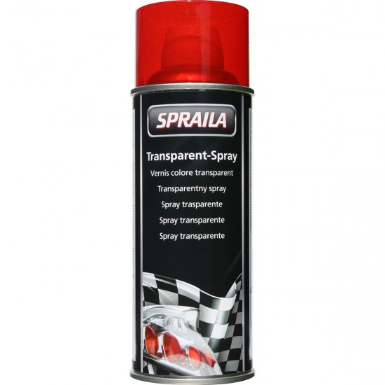 Kwasny Group Spraila 300115 SPRAY ΦΑΝΑΡΙΩΝ & ΔΙΑΚΟΣΜΗΤΙΚΩΝ, ΔΙΑΦΑΝΕΣ ΚΟΚΚΙΝΟ - 400ML Σπρέι Βαφές