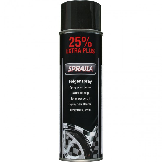 Kwasny Group Spraila 300939 SPRAY ΒΑΦΗΣ ΖΑΝΤΩΝ, ΜΑΥΡΟ - 500 ML Σπρέι Βαφές