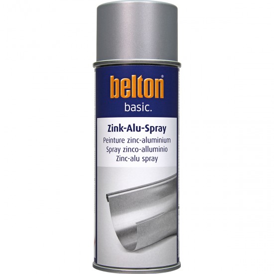 Kwasny Group Belton 323507 SPRAY ΑΛΟΥΜΙΝΙΟΥ ZINC , ΑΣΗΜΙ-ΓΚΡΙ 400ML Σπρέι Βαφές