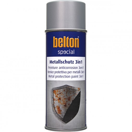 Kwasny Group Belton 323651 SPRAY ΠΡΟΣΤΑΣΙΑΣ ΜΕΤΑΛΛΟΥ, ΑΣΗΜΙ - 400ML Σπρέι Βαφές