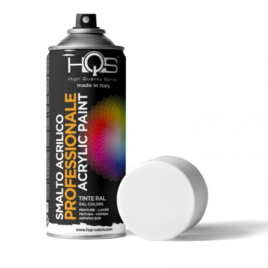 HQS 400HQS1013 SPRAY RAL 1013 , ΛΕΥΚΟ ΣΤΡΕΙΔΙΟΥ - 400 ML Σπρέι Βαφές