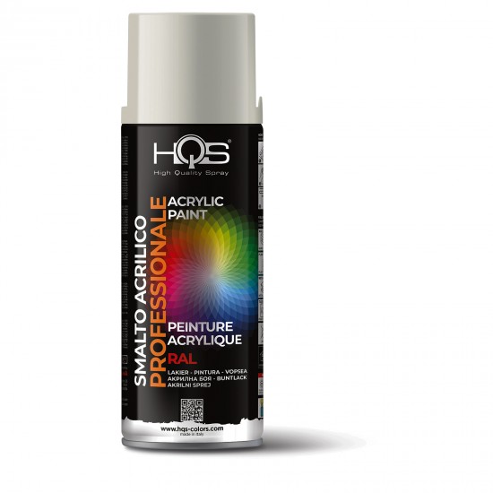 HQS 400HQS9018 SPRAY RAL 9018 , ΛΕΥΚΟ ΠΑΠΥΡΟΥ - 400 ML Σπρέι Βαφές