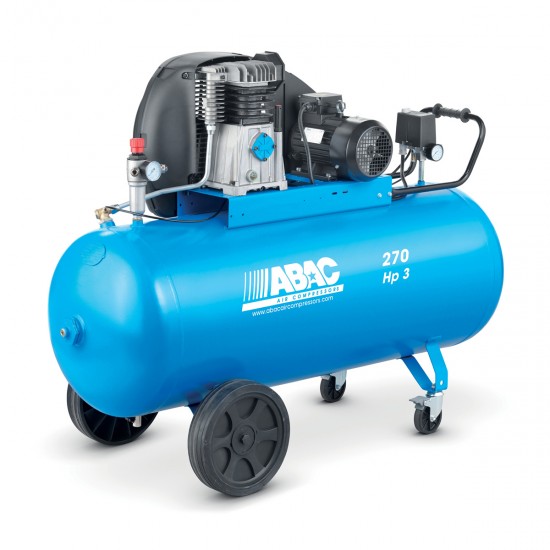 ABAC 4116019770 ΑΕΡΟΣΥΜΠΙΕΣΤΗΣ ΜΕ ΙΜΑΝΤΑ 270LT - 5.5HP - 3Φ, PRO B5900B/270LT CT5,5 V400 Αεροσυμπιεστές