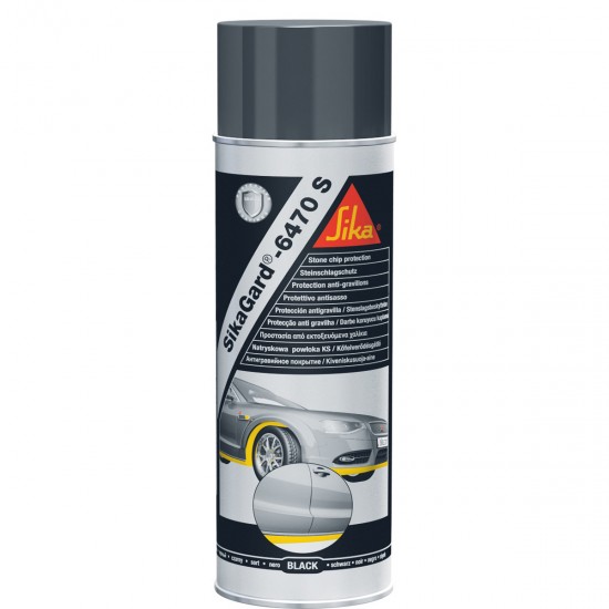 SIKA 440216 SIKAGARD®6470 S AEROSOL - ΑΝΤΙΔΙΑΒΡΩΤΙΚΟ ,500ML , ΜΑΥΡΟ Βιομηχανικά Σπρέι