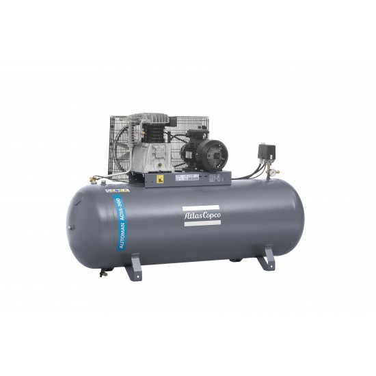 ATLAS COPCO 6250367605 ΑΕΡΟΣΥΜΠΙΕΣΤΗΣ ΜΕ ΙΜΑΝΤΑ 270LT - 5.5HP 4.0KW / 11BAR, AC55E300T 400/3/50 Αεροσυμπιεστές