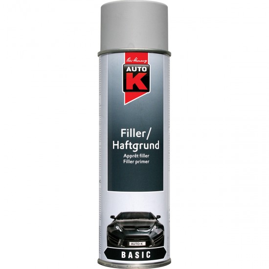 Kwasny Group AutoK 633001 SPRAY ΓΕΜΙΣΤΙΚΟ & ΑΣΤΑΡΙ , ΓΚΡΙ - 500ML Σπρέι Βαφές