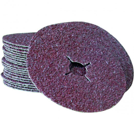 MIRKA 6333502550 FIBER ALO ΔΙΣΚΟΣ ΤΡΙΒΗΣ 125 X 22MM, P50 (Fin 6323502550) Φύλλα Λειάνσεως