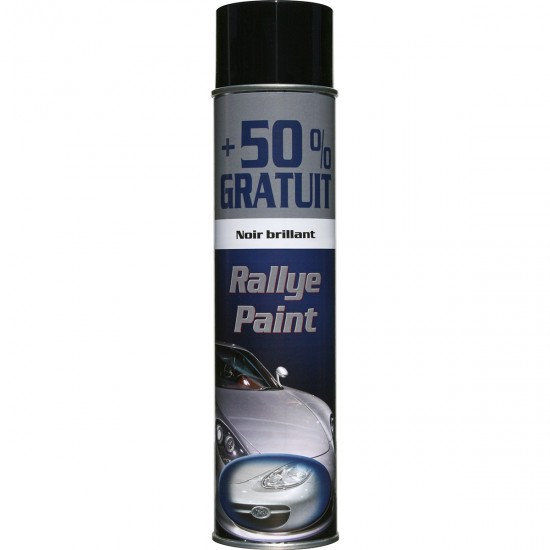 Kwasny Group Rallye 940682 SPRAY ΒΑΦΗΣ , ΜΑΥΡΟ ΓΥΑΛΙΣΤΕΡΟ - 600ML Σπρέι Βαφές