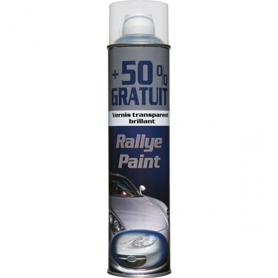 Kwasny Group Rallye 940687 SPRAY ΒΑΦΗΣ ΒΕΡΝΙΚΙ 1Κ , ΔΙΑΦΑΝΕΣ ΓΥΑΛΙΣΤΕΡΟ - 600ML  Σπρέι Βαφές