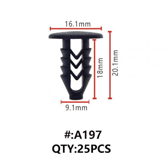 Maestro A197 ΚΛΙΠΣ ΣΥΓΚΡΑΤΗΣΗΣ ΑΜΑΞΩΜΑΤΟΣ (TREE TYPE) 