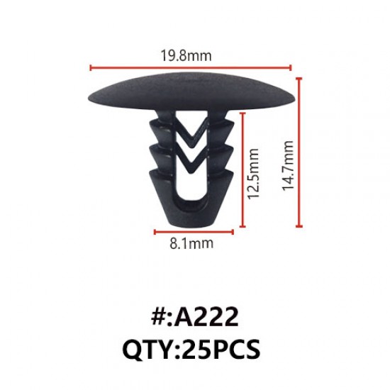 Maestro A222 ΚΛΙΠΣ ΣΥΓΚΡΑΤΗΣΗΣ ΑΜΑΞΩΜΑΤΟΣ (TREE TYPE) 