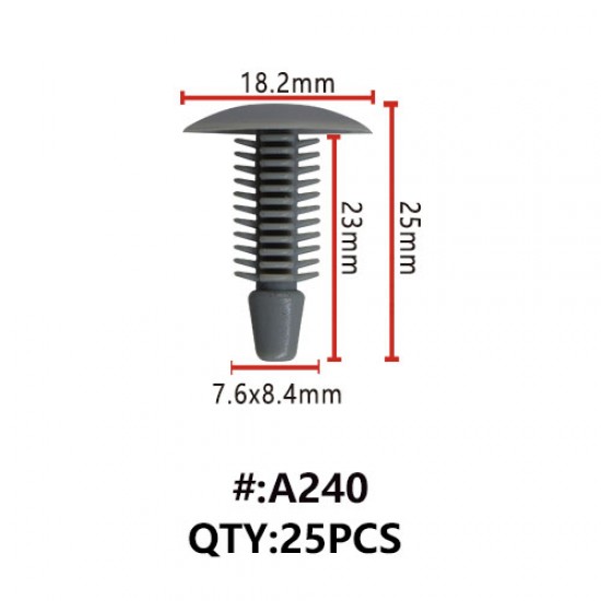 Maestro A240 ΚΛΙΠΣ ΣΥΓΚΡΑΤΗΣΗΣ ΑΜΑΞΩΜΑΤΟΣ (TREE TYPE) 