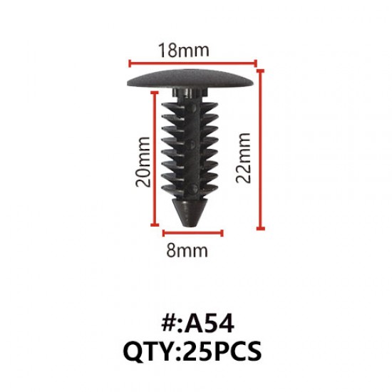 Maestro A54 ΚΛΙΠΣ ΣΥΓΚΡΑΤΗΣΗΣ ΑΜΑΞΩΜΑΤΟΣ (TREE TYPE) 