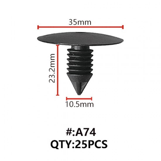 Maestro A74 ΚΛΙΠΣ ΣΥΓΚΡΑΤΗΣΗΣ ΑΜΑΞΩΜΑΤΟΣ (TREE TYPE) 