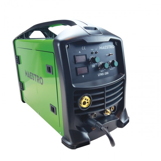 Maestro LYNX-200 INVERTER ΣΥΡΜΑΤΟΣ ΚΑΙ ΗΛΕΚΤΡΟΔΙΟΥ MIG/TIG/MMA ΤΕΧΝΟΛΟΓΙΑΣ IGBT (200AH) 