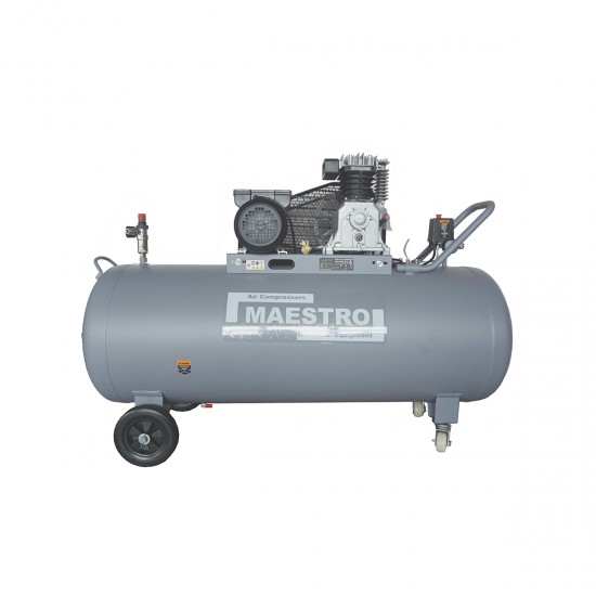 Maestro MAC-270PC AΕΡΟΣΥΜΠΙΕΣΤΗΣ ΜΕ ΙΜΑΝΤΑ 1/Φ - 270 LT - 4HP - 3.0KW - 10BAR Αεροσυμπιεστές