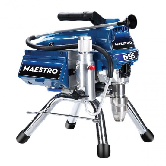 Maestro MAS-695 AIRLESS ΗΛΕΚΤΡΙΚΗ ΑΝΤΛΙΑ ΒΑΦΗΣ 228 BAR, MSP-11 ΜΠΕΚ 517+525 (2500W - 3.5L/min) 