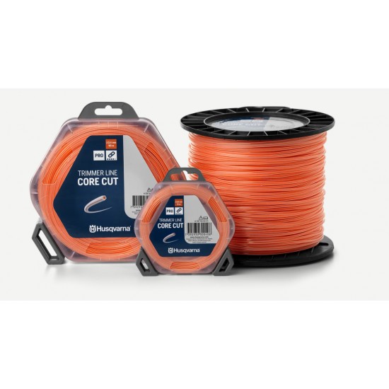 Μεσινέζα Husqvarna CoreCut 2,4 mm x 15 m Πορτοκαλί Μεσινέζες 