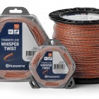 Μεσινέζα Husqvarna Whisper Twist 2,7 mm / 210 m Πορτοκαλί / Μαύρη Μεσινέζες 