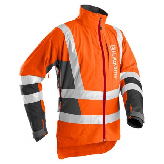 Μπουφάν Δασοκομίας Husqvarna Technical High Viz No 50 Προστασία Σώματος