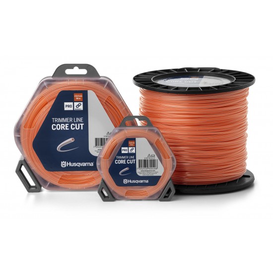 Μεσινέζα Husqvarna CoreCut 2,4 mm x 15 m Πορτοκαλί Μεσινέζες 