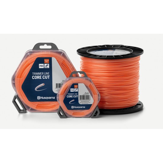 Μεσινέζα Husqvarna CoreCut 3,3 mm x 120 m Πορτοκαλί Μεσινέζες 