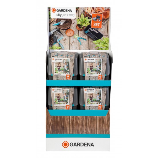 08970-20 Εργαλεία Χειρός Gardena City Gardening - Πλήρες Σετ Εργαλεία Χειρός