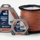 Μεσινέζα Husqvarna Whisper Twist 2,7 mm / 210 m Πορτοκαλί / Μαύρη Μεσινέζες 