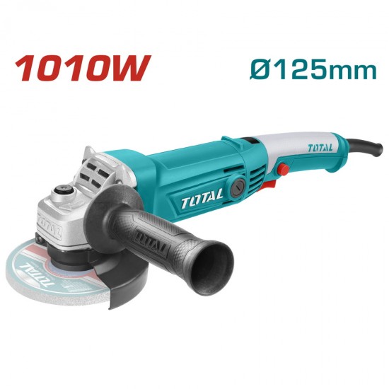 TOTAL ΓΩΝΙΑΚΟΣ ΛΕΙΑΝΤΗΡΑΣ 1.010W - 125mm (TG1121256) Τρίψιμο - Λείανση