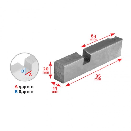 ΜΑΧΑΙΡΙΑ 1/2"-3/4"BSPT ΒΙΔΟΛ.ΤΤ-100 HSS 