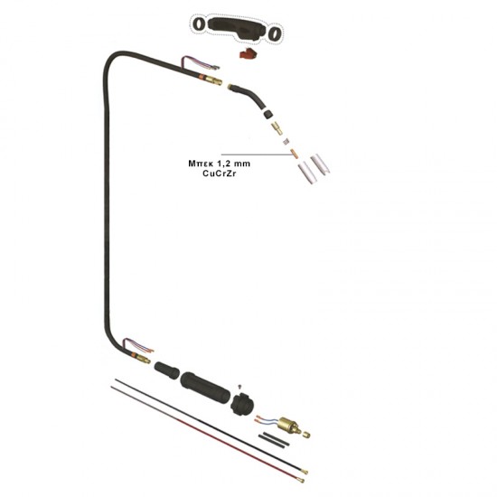ΑΚΡΟΦΥΣΙΟ (ΜΠΕΚ) CuCrZr MIG 220V - D1.2mm  Γεωργικά & Βιομηχανικά Εργαλεία