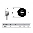 BOSTON: BW-21048 ΔΙΣΚΟΣ ΚΟΠΗΣ ΞΥΛΟΥ Φ210/30/Ζ48  Γεωργικά & Βιομηχανικά Εργαλεία