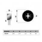 BOSTON: BE-23548 ΔΙΣΚΟΣ ΚΟΠΗΣ ΞΥΛΟΥ Φ235/30 Z48  Γεωργικά & Βιομηχανικά Εργαλεία