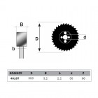 BOSTON: BL-30096 ΔΙΣΚΟΣ ΚΟΠΗΣ ΜΕΛΑΜ. Φ300/30 Ζ96  Γεωργικά & Βιομηχανικά Εργαλεία