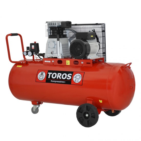 TOROS: ΑΕΡΟΣΥΜΠΙΕΣΤΗΣ ΜΕ ΙΜΑΝΤΑ 150LIT/3HP 230V Αεροσυμπιεστές