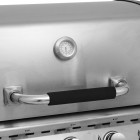 UNIMAC: ΨΗΣΤΑΡΙΑ ΥΓΡΑΕΡΙΟΥ INOX BBQ PREMIUM LINE - 5 ΕΣΤΙΕΣ , 1 ΠΛΑΙΝΟ ΜΑΤΙ KAI 1 ΚΑΥΣΤΗΡΑ INFRARED ΨΗΣΤΑΡΙΕΣ (BBQ) 