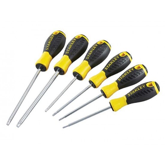 Κατσαβίδια ESSENTIAL torx σετ 6τεμ. STHT0-60214 Κατσαβίδια