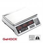 Ψηφιακή Επιτραπέζια Ζυγαριά έως 40kg Λευκή GeHOCK Όργανα Μέτρησης